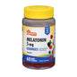 Vegan Melatonin Gummies by Sundance Vitamins® with 5 mg melatonin, in colorful fruit-flavored gummy form.