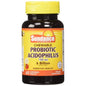 Sundance Vitamins Probiotic Acidophilus chewable tablets in a bottle, dietary supplement for digestive health.