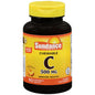 Sundance Vitamins Vitamin C 500 mg chewable tablets in a bottle, dietary supplement, natural orange flavor, Pasteur Pharmacy brand