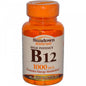 Sundown Vitamin B-12 high potency 1000 mcg tablets in a bottle, part of Pasteur Pharmacy's vitamins and supplements collection.