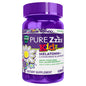 Vicks Pure ZZZs Kidz Melatonin Gummies in natural berry flavor, 48 count, vitamin supplement for children's sleep support.