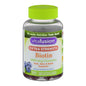 Vitafusion Biotin 5000 mcg gummies for hair, skin, and nails support in natural blueberry flavor, 100 vegan-friendly supplements.