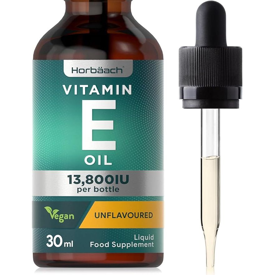 Vitamin E liquid oral drops in a 30 mL bottle from Pasteur Pharmacy, part of vitamins and supplements.