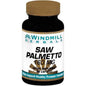 Windmill Herbals Saw Palmetto 160 mg caplets in a bottle, dietary supplement for men's health, 60 count.