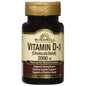 Windmill Vitamin D3 2000U softgels in a bottle, sugar-free, 100 count, dietary supplement for bone health and immune support