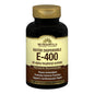 Windmill Vitamin E-400 Softgels by Pasteur Pharmacy, water dispersible vitamin supplement in a bottle of 90 soft gels.