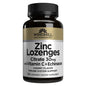 Zinc lozenges LZ 30mg by Pasteur Pharmacy, cherry flavor, 120 count, dietary supplement for immune support.