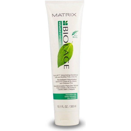Matrix Biolage Voluma Therapie Full Lift Volumizing Conditioner 10.1 oz bottle with label showing product details and branding.