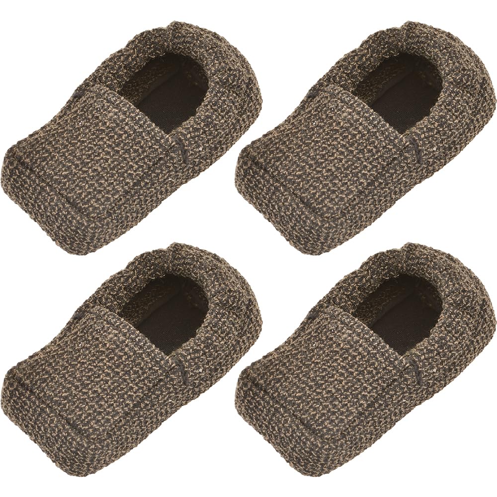Set of four heavy-duty Nova walker ski glide covers by Pasteur Pharmacy, designed for indoor and outdoor use on mobility walkers.