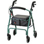 Green Nova GetGo Classic rolling walker with adjustable handles and sturdy frame, designed for mobility assistance.