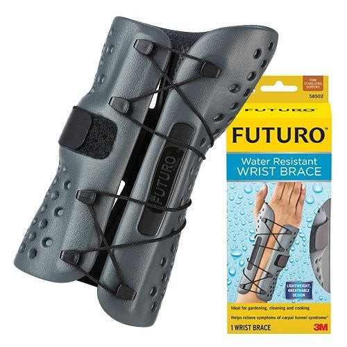 Futuro Water-Resist Wrist Brace in Large/X-Large size, designed for support and protection, shown on a plain background.