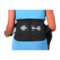 Mueller Sport Care adjustable lumbar back brace, one size, designed to support lower back and provide stability.