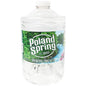 Poland Spring natural bottled water in a 101.4 fl oz jug, featuring clear water and labeling from Pasteur Pharmacy.