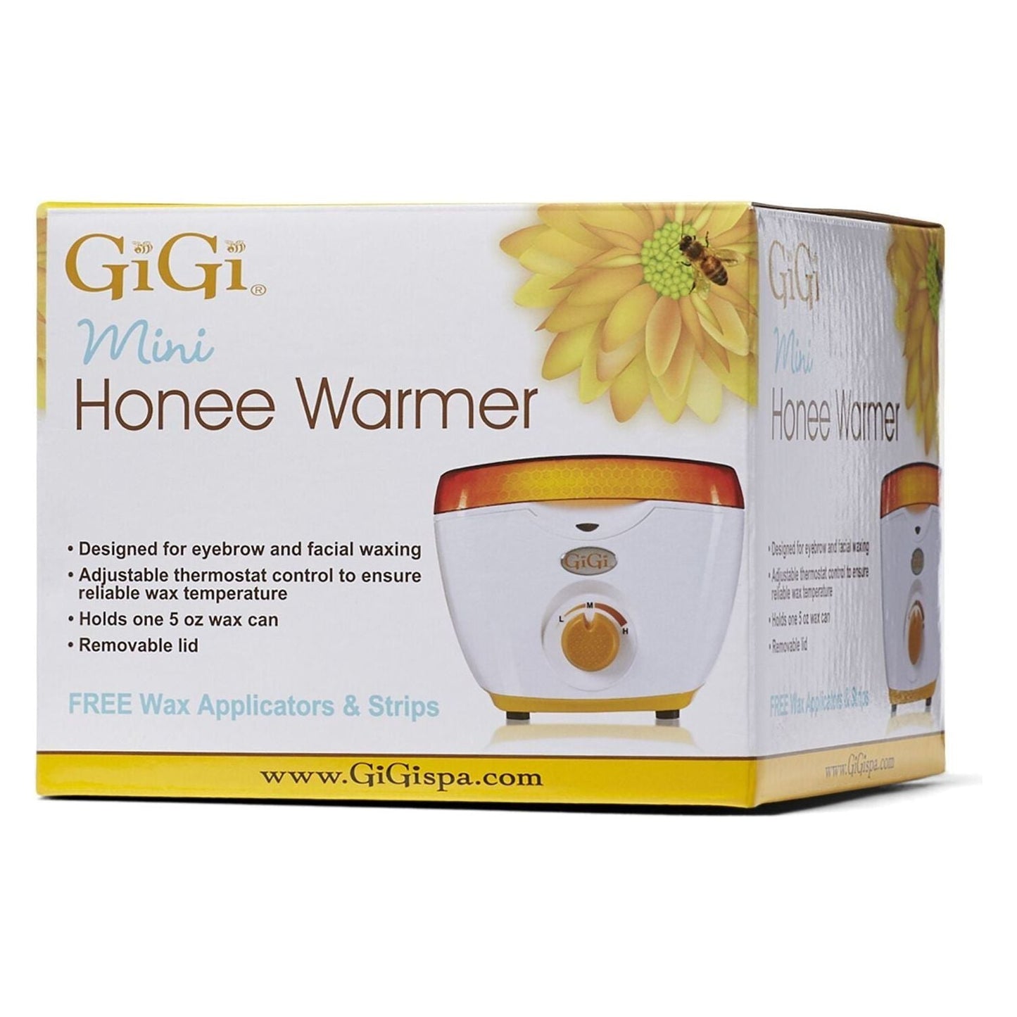 Gigi Digital Honee Wax Warmer by Pasteur Pharmacy, 14 oz, electric wax warmer for hair removal with adjustable temperature.