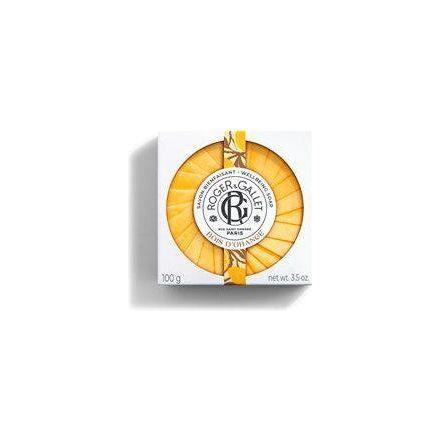 Roger & Gallet Bois D'Orange Wellbeing Soap, 3.5 oz, natural orange-scented soap with nourishing formula.