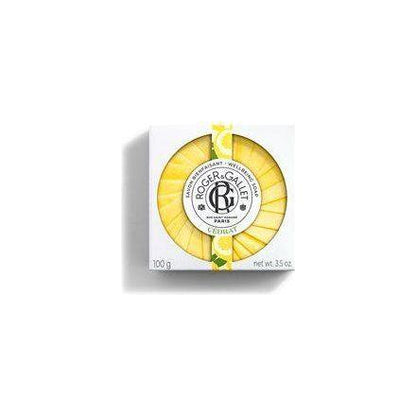 Roger & Gallet Cedrat Wellbeing Soap 3.5oz, natural soap bar with refreshing citrus scent, designed for revitalizing skin.