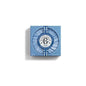 Roger & Gallet Sandalwood Wellbeing Soap in 3.5 oz bar, natural soap with sandalwood scent, for soothing skincare.