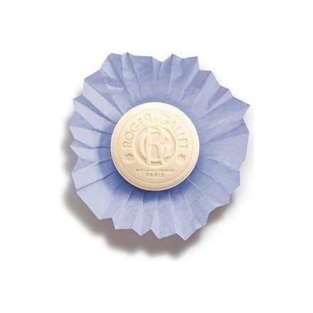 Roger & Gallet Sandalwood Wellbeing Soap in 3.5 oz bar, natural ingredients, moisturizing and aromatic for a soothing cleanse.