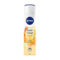 Nivea Fresh Orange women's deodorant in 150ml spray bottle, featuring bright orange scent and feminine packaging.
