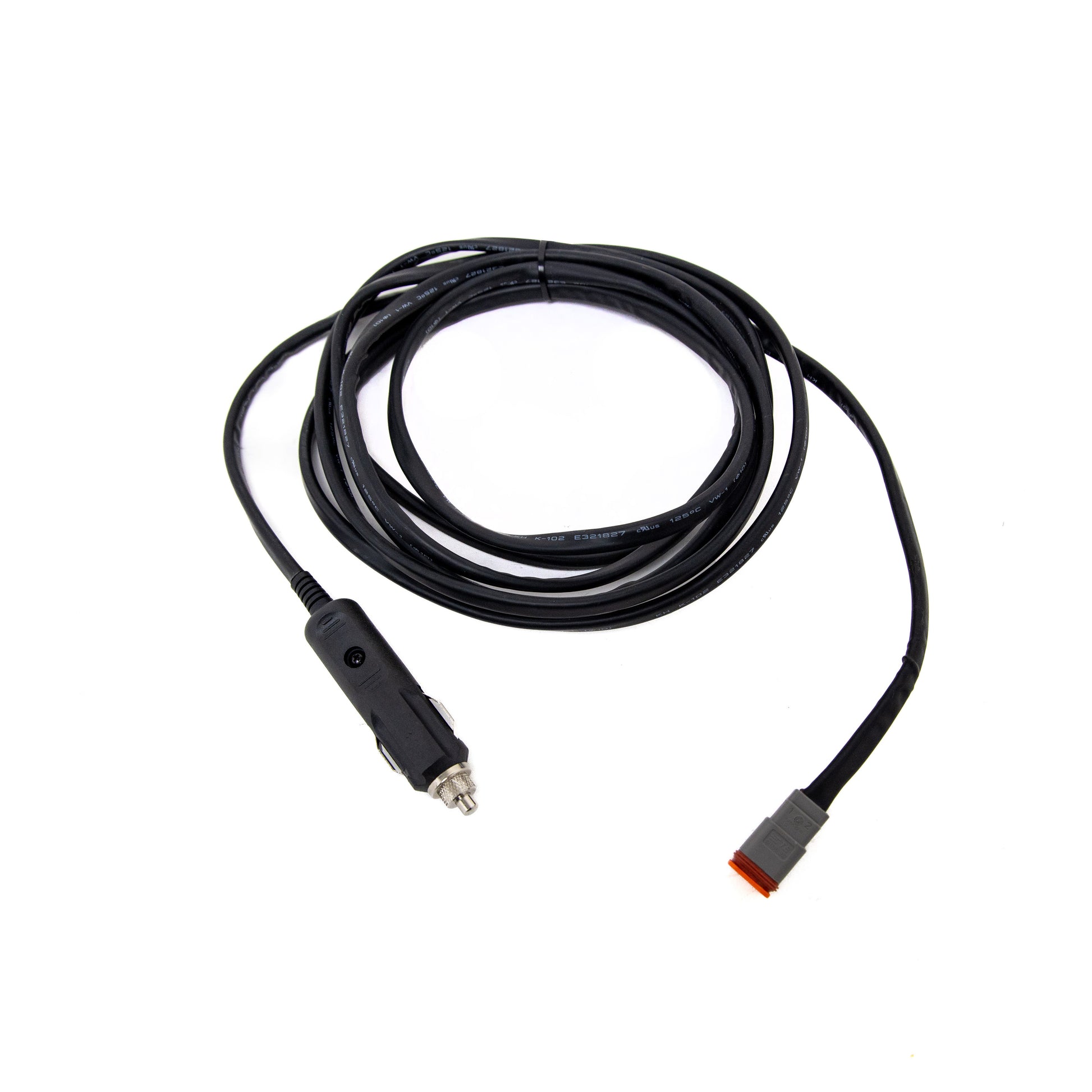 PCI Race Radios PCI Starlink Mini Power Cable for headset, with full hardwire assembly and secure connection.