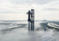 Unframed canvas poster of SpaceX Starship rocket, featuring realistic photos and aviation technology wall art for space enthusiasts.