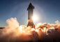 Unframed canvas poster of SpaceX Starship photos, featuring detailed rocket imagery for aviation technology wall decor by Perfecsy.