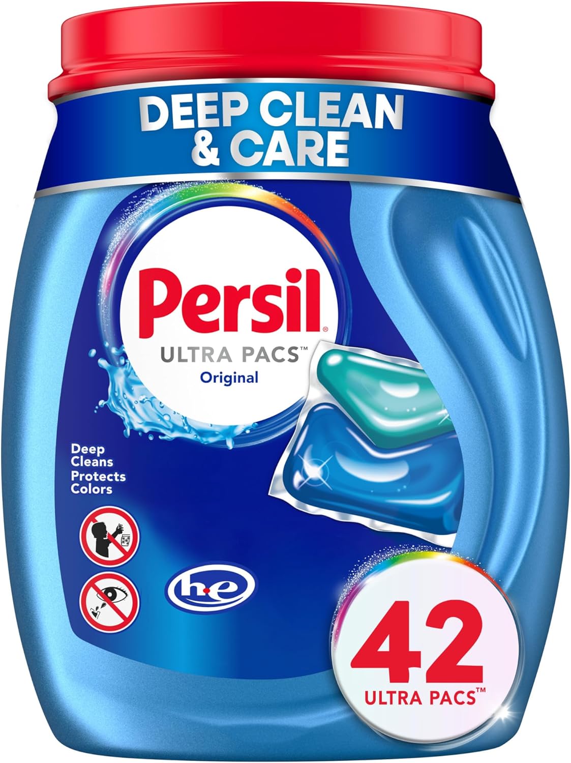 Persil Ultra Pacs Original Everyday Clean Laundry Detergent, 100 count - BACKUPMYFILESNOW