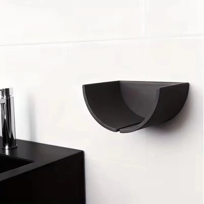 Plastic Roll Paper Holder Convenient Space-Saving Wall-Mounted Paper Towel Box Simple Multifunctional Bathroom Storage Container - BACKUPMYFILESNOW.COM®