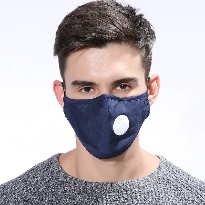 PM2.5 Cotton Face Mask with Activated Carbon for Outdoors - BACKUPMYFILESNOW