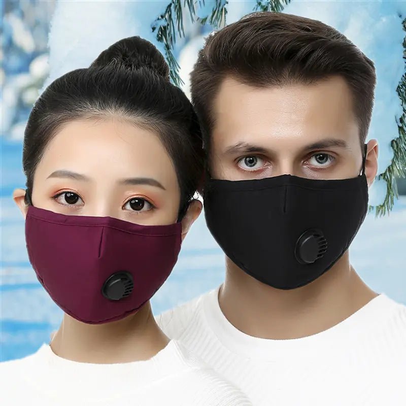 PM2.5 Cotton Face Mask with Activated Carbon for Outdoors - BACKUPMYFILESNOW