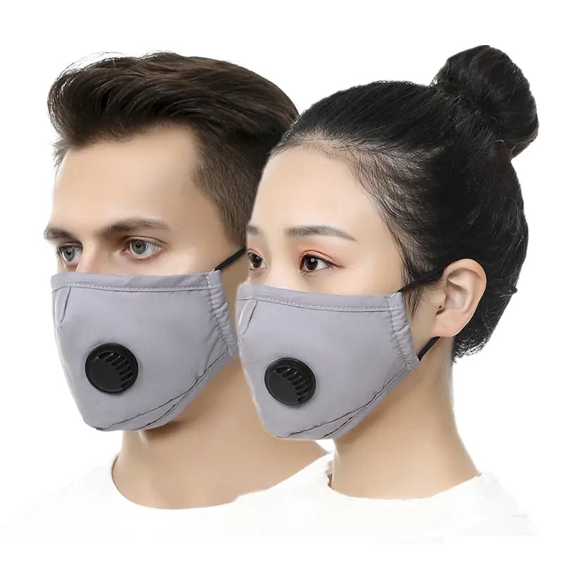 PM2.5 Cotton Face Mask with Activated Carbon for Outdoors - BACKUPMYFILESNOW