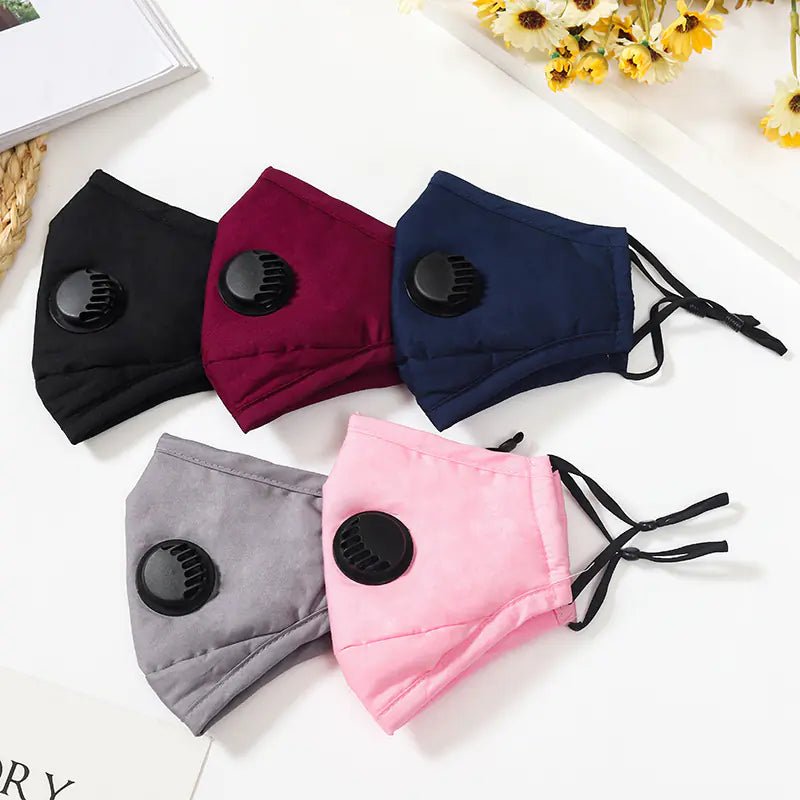 PM2.5 Cotton Face Mask with Activated Carbon for Outdoors - BACKUPMYFILESNOW