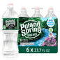 12-pack of Poland Spring Maine Spring Water bottles, 8 oz, crisp still water with naturally balanced minerals and electrolytes.