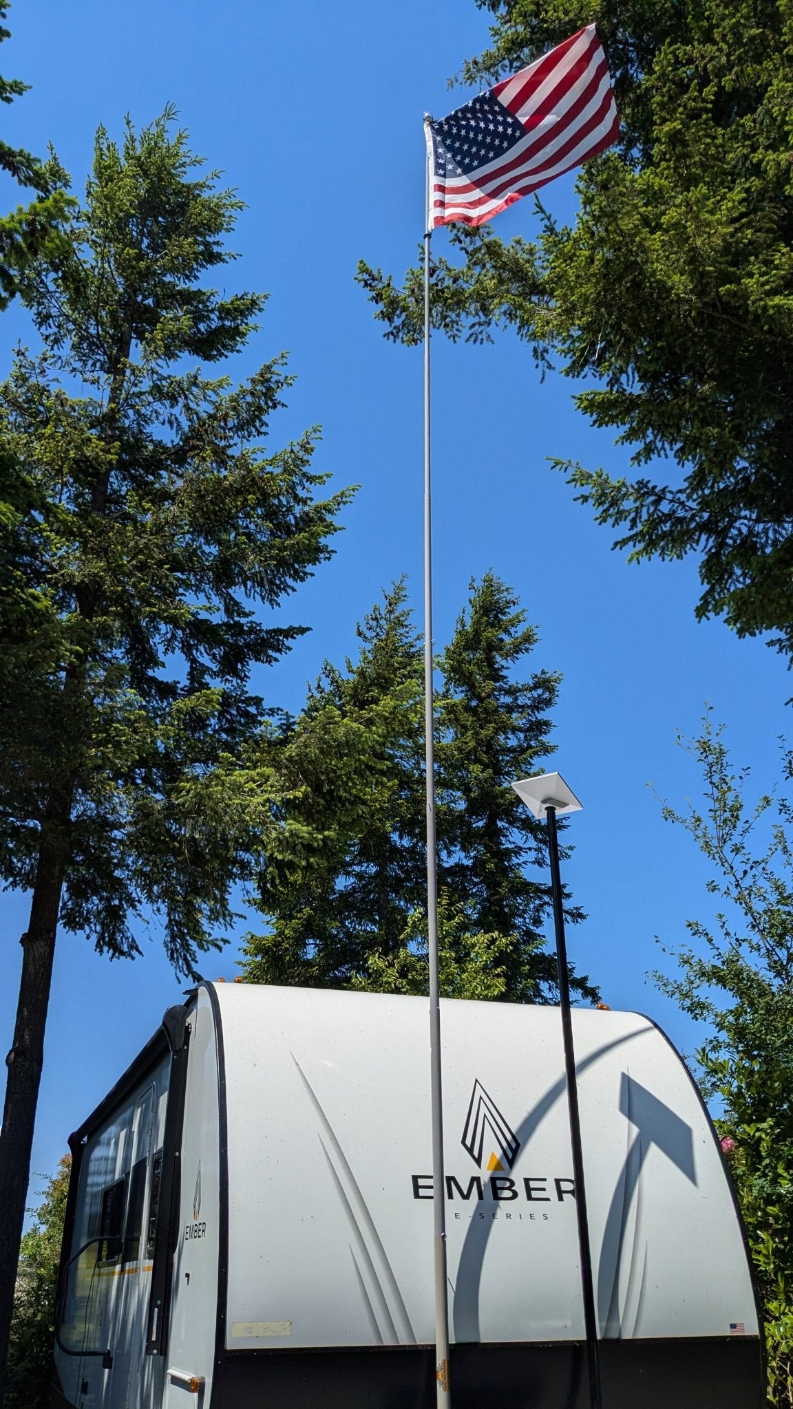 Poles and Holders Starlink Mini Kit with adjustable poles and mounting accessories for satellite internet setup