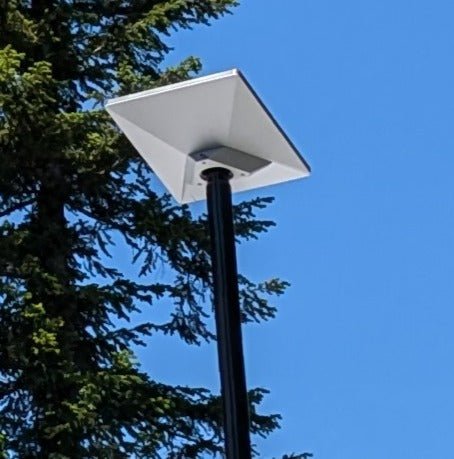 Starlink MINI KIT by Poles and Holders featuring compact satellite dish and mounting poles for outdoor internet setup.