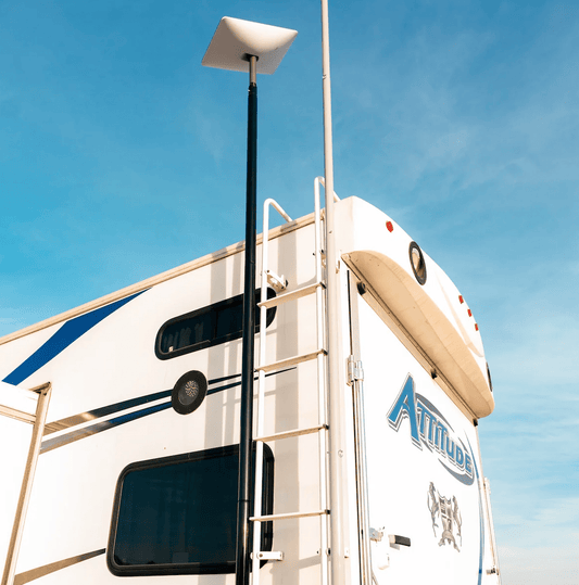 Poles and Holders Starlink Mount Generation 2 Kit for secure satellite dish installation with poles and mounting hardware.