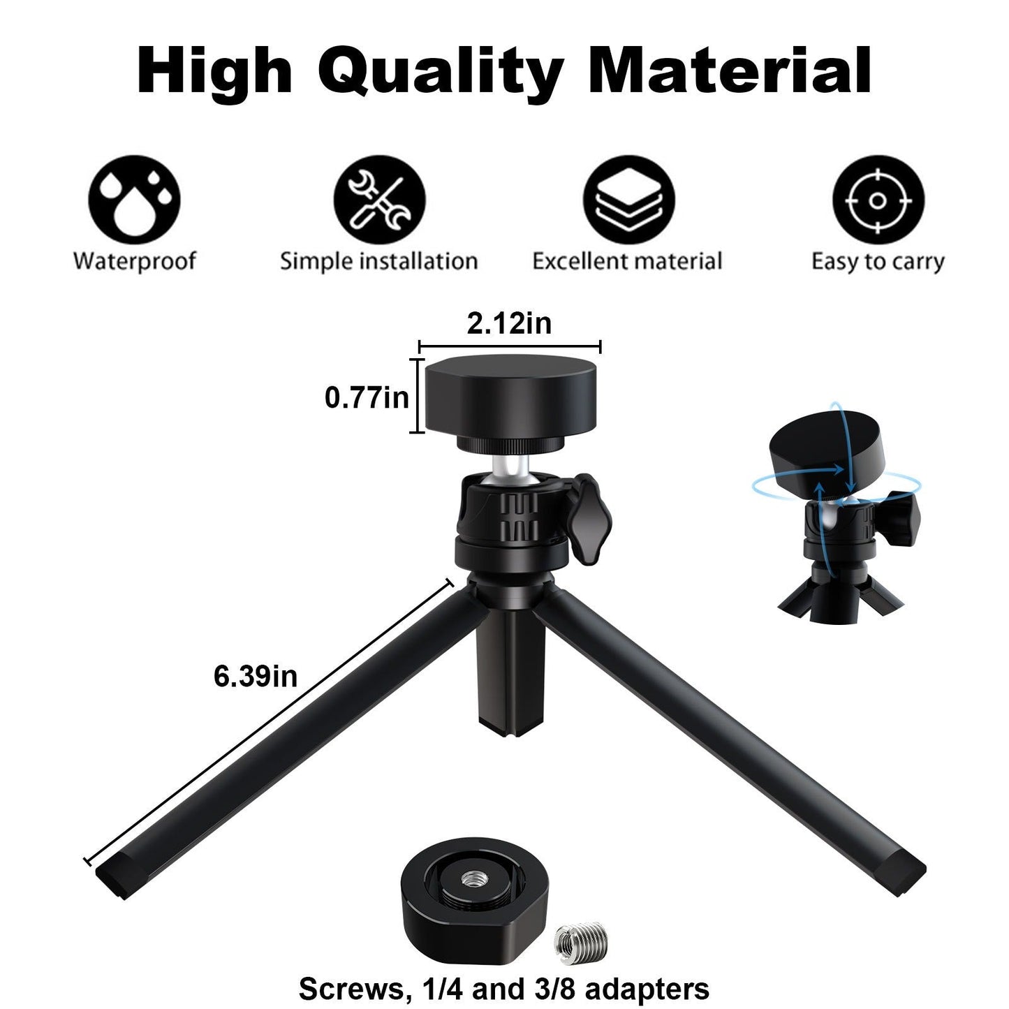 Portable Tripod Mount for Starlink Mini - BACKUPMYFILESNOW.COM®