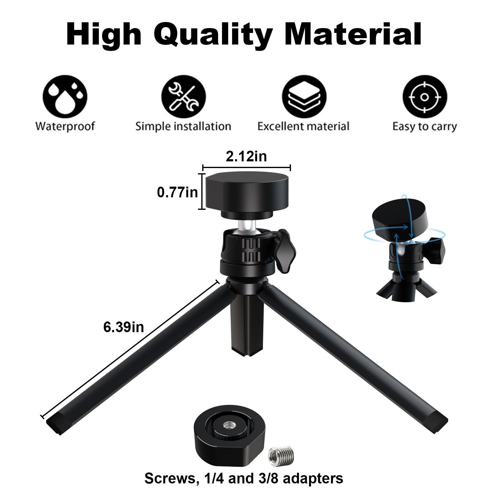 Portable Tripod Mount for Starlink Mini - BACKUPMYFILESNOW.COM®