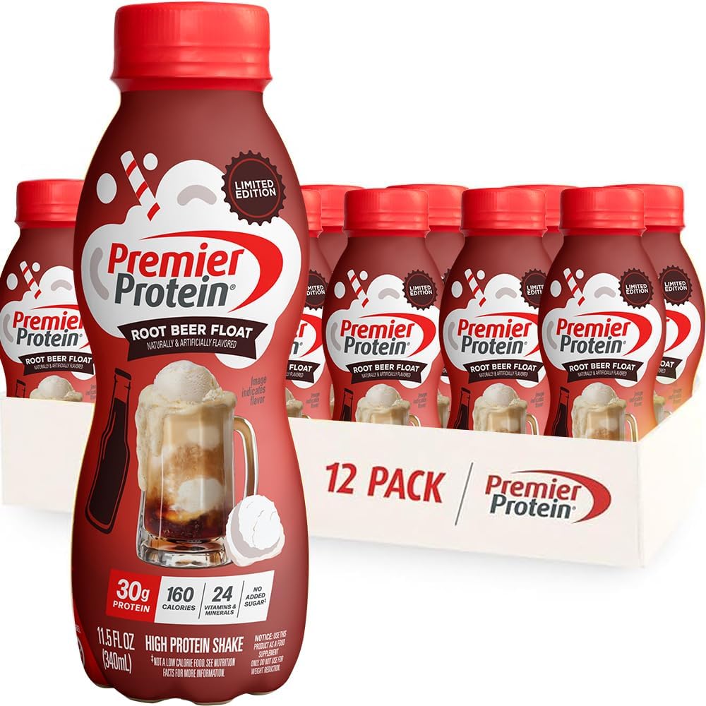 Premier Protein Shake, Vanilla, 30g Protein, No Added Sugar, 24 Vitamins & Minerals to Support Immune Health, 11.5 fl oz, 12 Pack (Packaging May Vary) - BACKUPMYFILESNOW
