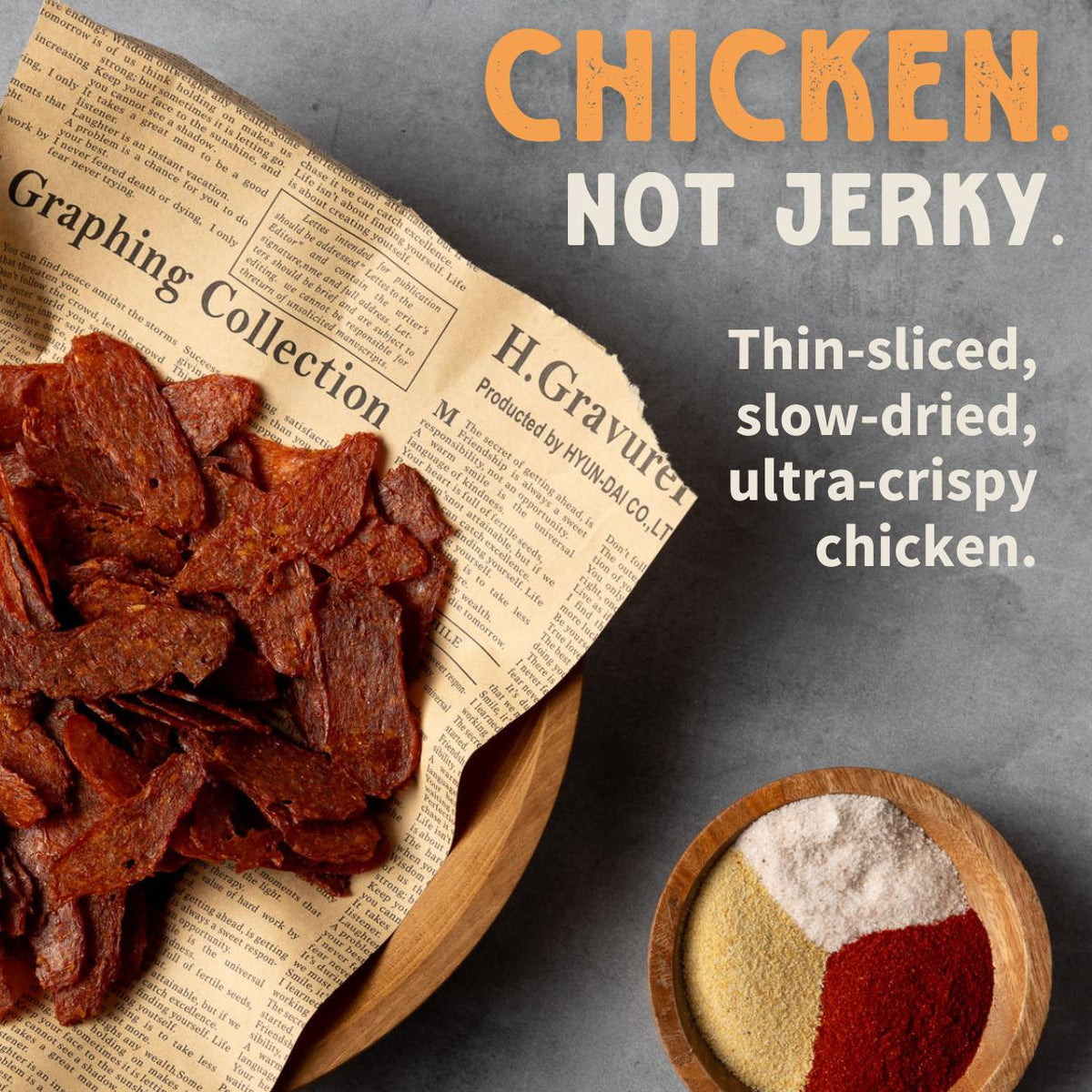 Primal Krisp BBQ Chicken snack in a 2oz bag, featuring crispy chicken pieces coated with smoky barbecue flavor.