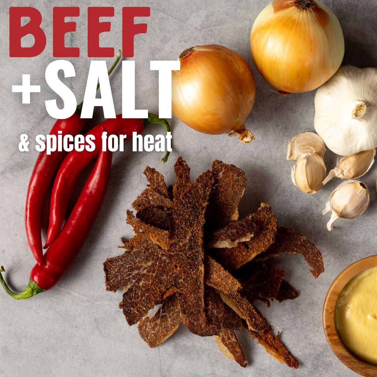 Primal Krisp Texas Heat 2oz spicy snack bag featuring bold flavors and vibrant packaging.