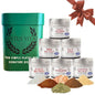 Gustus Vitae Pro Series BBQ & Grilling Sea Salts gift set with six packaged sea salt collections for grilling and cooking.