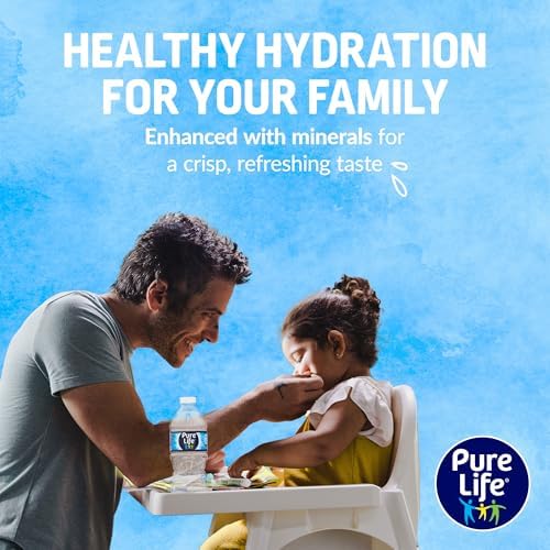 Pure Life Purified Bottled Water 16.9 fl oz pack with Toy Story 5 packaging, still mineral-enhanced drinking water, 15-pack.