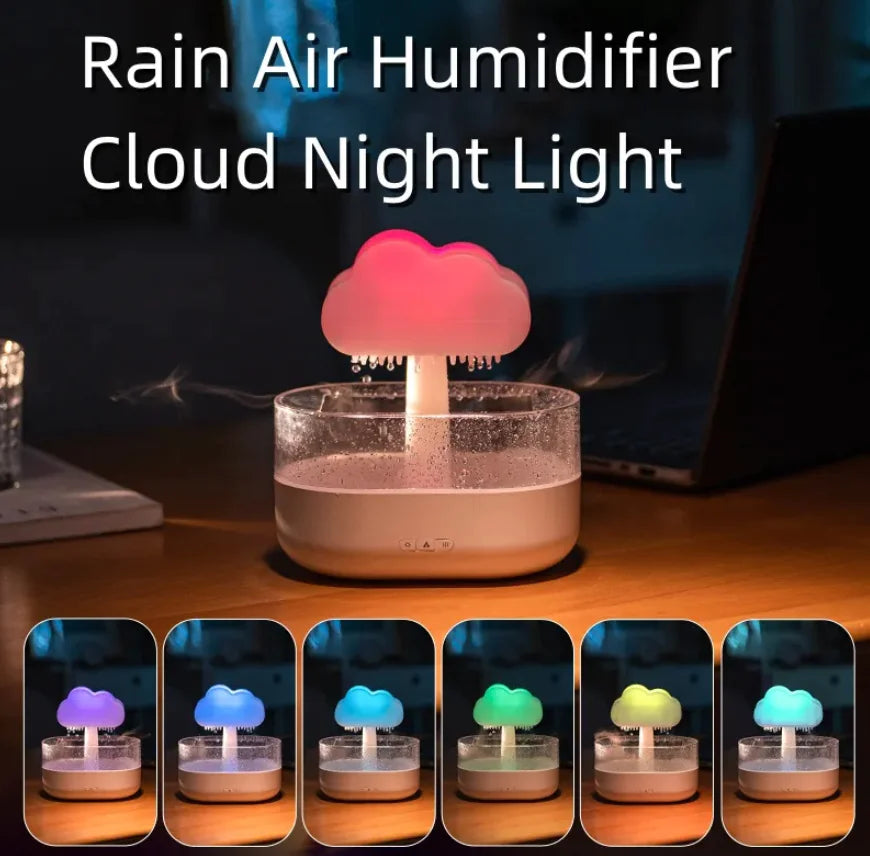 Rain Cloud LED Aroma Humidifier