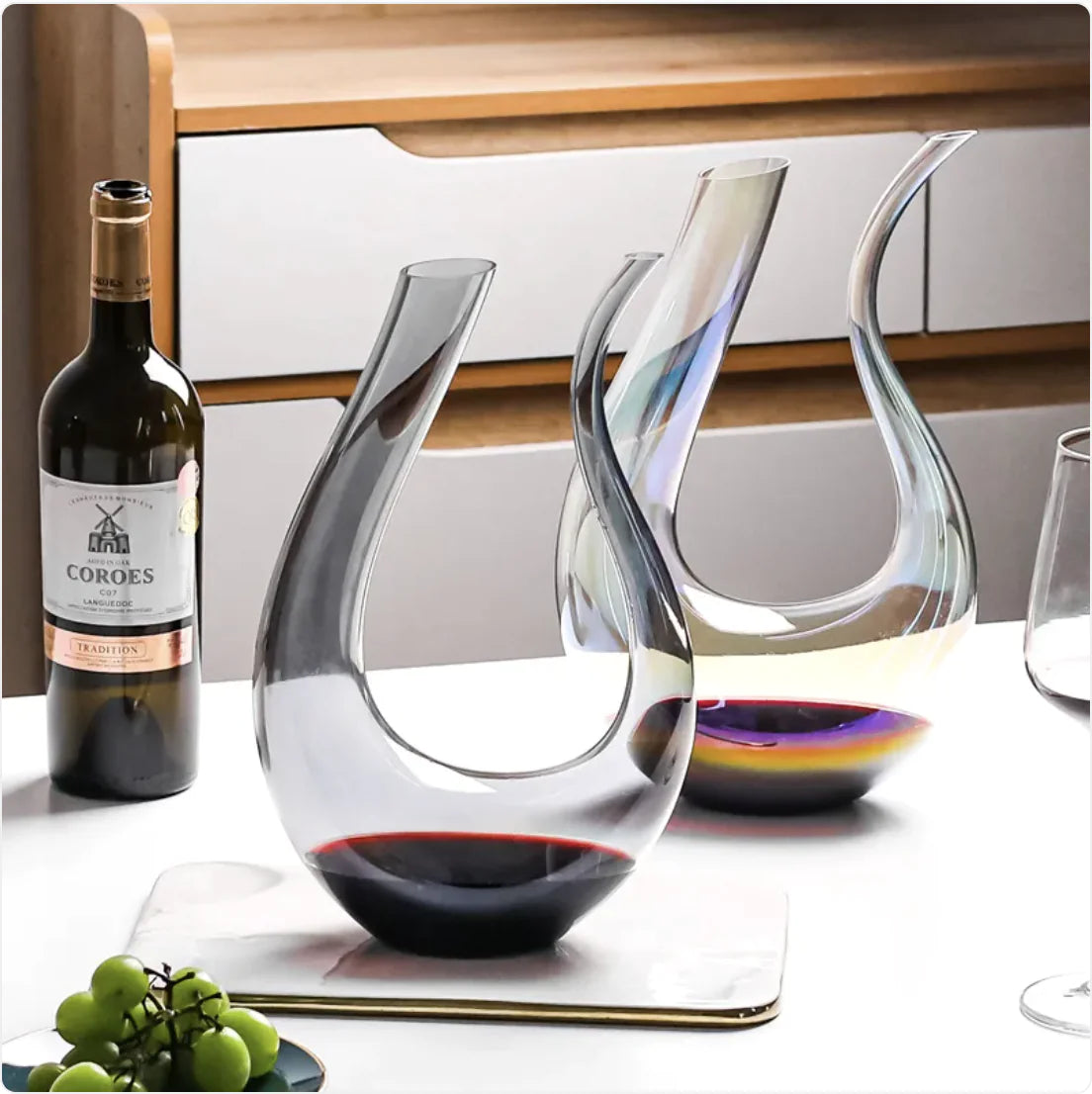 U-Shaped Wine Dispenser