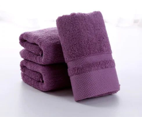 Thick Cotton Face Towels with Custom Logo (120g)