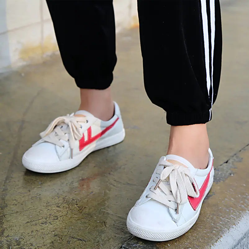 Velvet Harem Pants with Tapered Legs