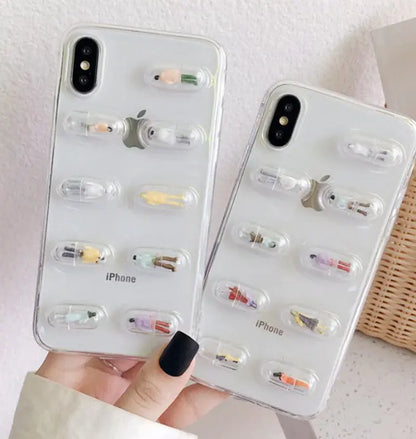 Transparent Protective Case for Apple iPhone X