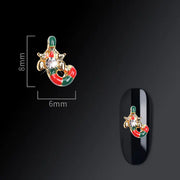 Goya Christmas Nail Art Accessories with Snowflake Design