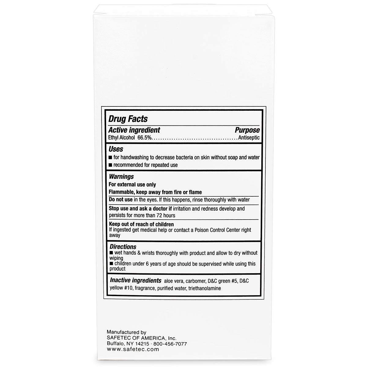 Fresh hand sanitizer pouch from QuakeKits.com, 0.9g hygienic gel, 144 per box for on-the-go hand sanitation.